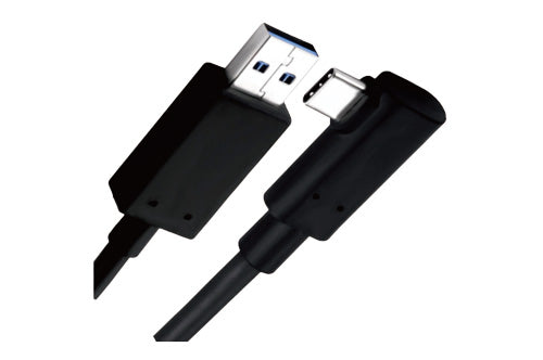 USB3.2 AOC 高速10Gbps タイプA to C (L字)